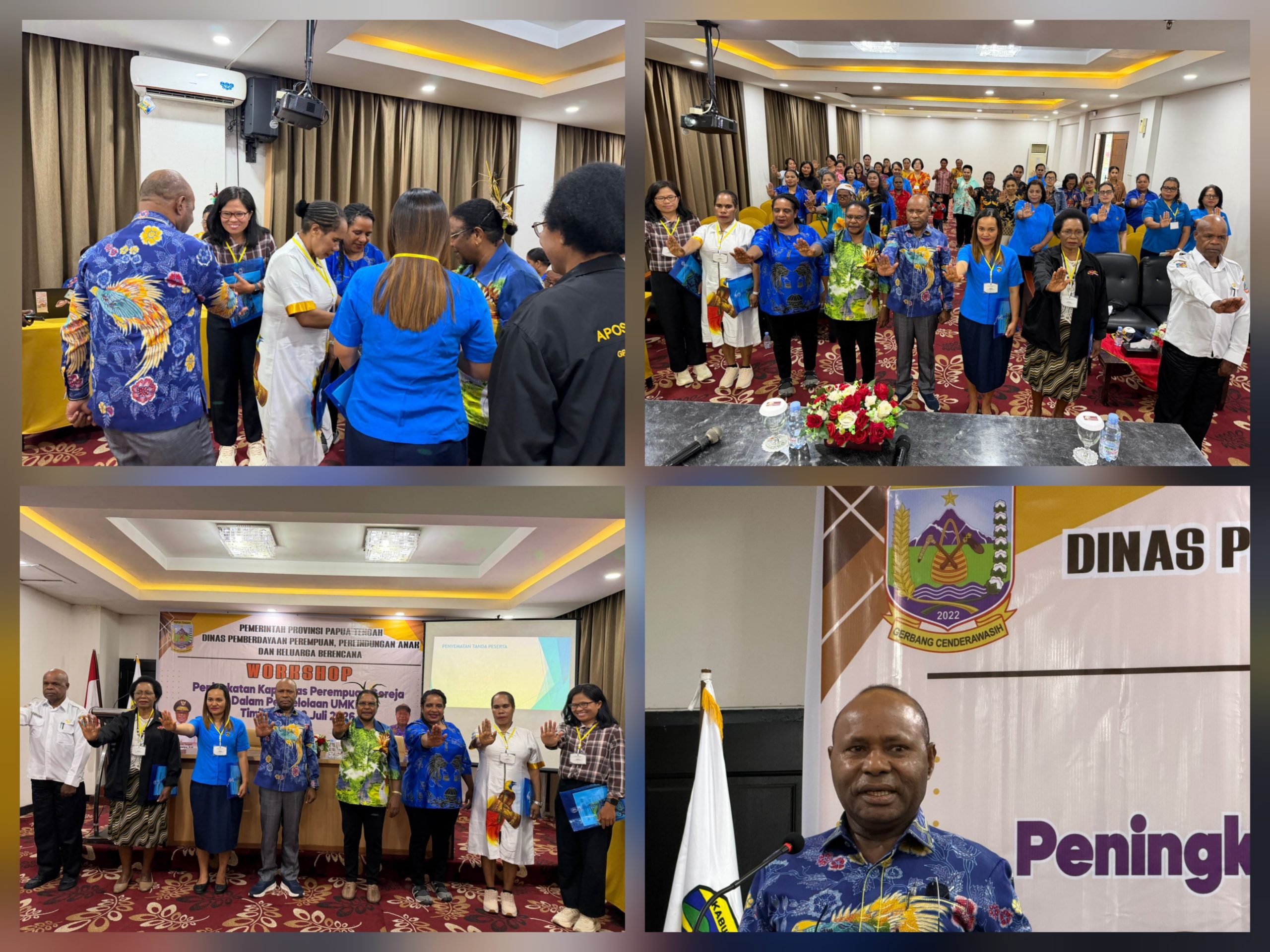 Gubernur Papua Tengah Dorong Pemberdayaan Perempuan Gereja Melalui UMKM