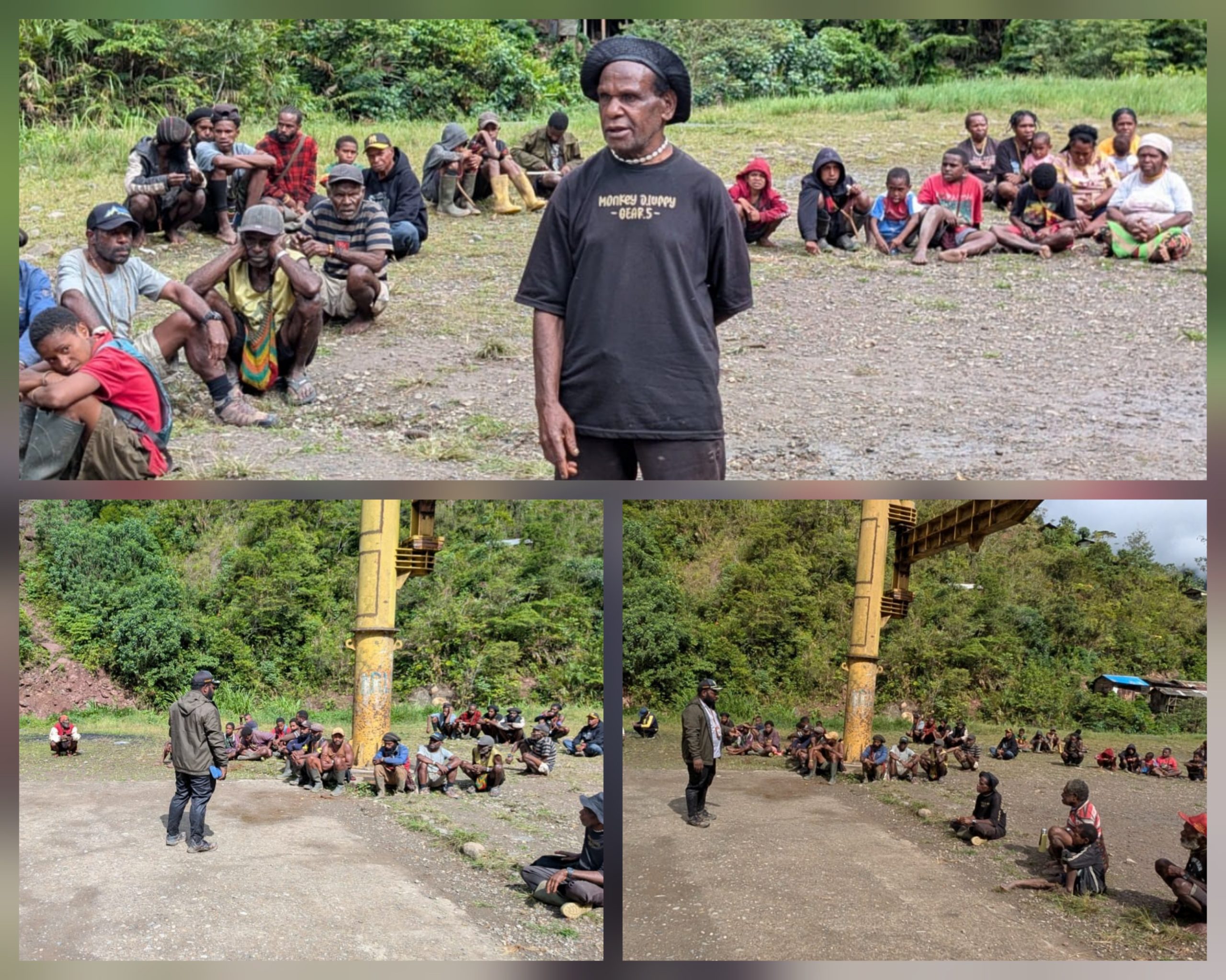 Dolfin Beanal Serap Aspirasi Warga Tsinga, Terhentinya Penerbangan Ancam Kelanjutan Pendidikan Pelajar