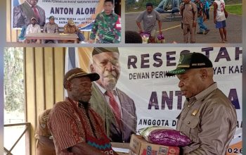 Reses di Agimuga, Anton N. Alom Serap Aspirasi Warga Soal Pendidikan, Infrastruktur hingga Pembukaan Kantor Bank Papua