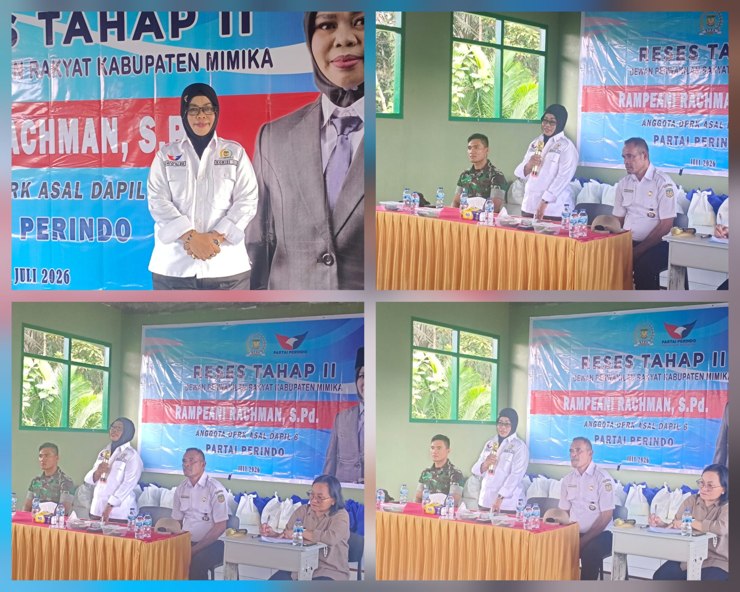 Reses Dapil VI, Hj. Rampeani Rachman Tekankan Sinergi Lintas Sektor untuk Pembangunan Pesisir Mimika