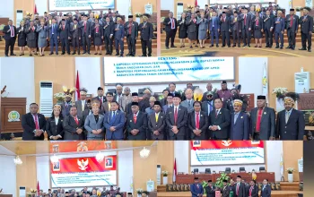 Pemkab Mimika Serahkan LKPJ dan LPP APBD 2025, DPRK Tegaskan Pengawasan Demi Tata Kelola yang Akuntabel