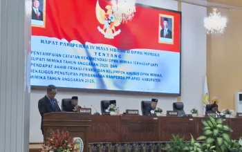 Fraksi Demokrat DPRK Mimika Terima LKPJ 2025, Sampaikan 14 Rekomendasi Strategis untuk Perbaikan Tata Kelola Pemerintahan