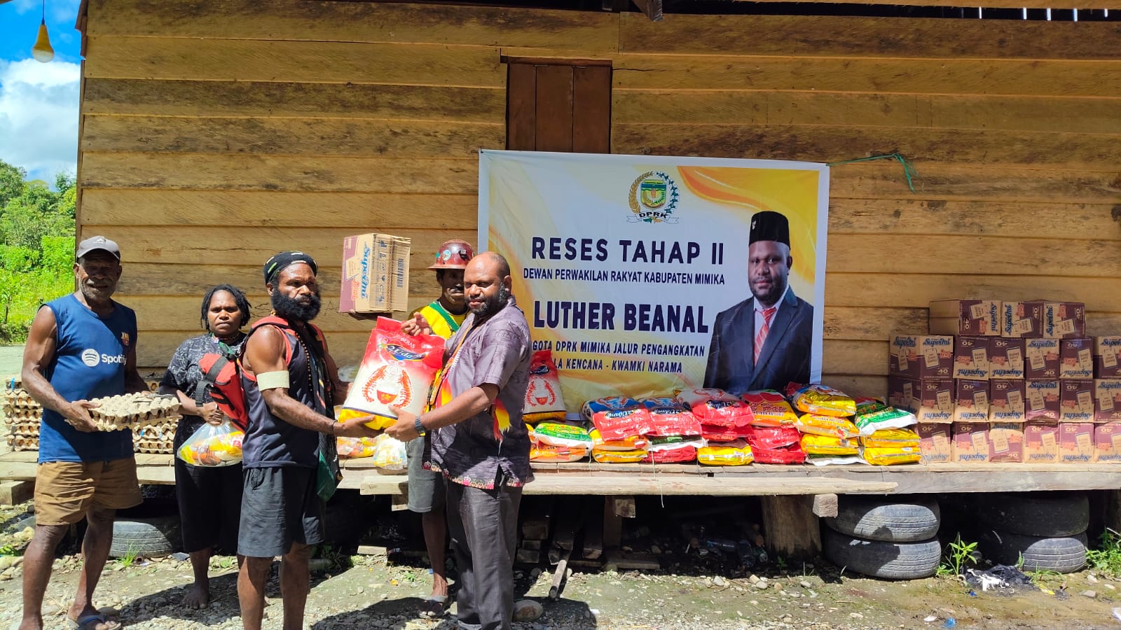 Reses Tiga Hari, Luter Beanal Serap Aspirasi Warga Distrik Kuala dan Kwamki Narama