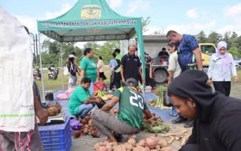 Kios Pangan Keliling Hadir di Mimika, Dukung Pemasaran Hasil Panen Mama-Mama Papua dan Jaga Stabilitas Harga