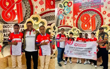 Dua Bocah Papua Tengah Wakili Indonesia di Jepang, Kibarkan Harapan dari Mimika ke Panggung Dunia