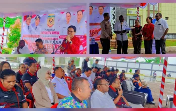 Sambut HUT ke-81 RI, Distrik Mimika Baru Resmi Buka Lomba Kebersihan Antar Kelurahan dan RT