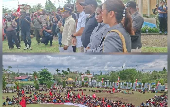 Ribuan Massa Datangi DPRK Mimika, Primus: Rumah Rakyat Selalu Terbuka untuk Aspirasi