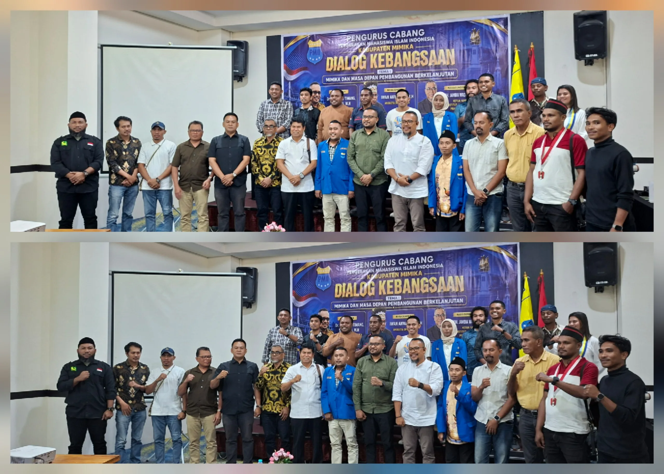 PMII Mimika Gelar Dialog Kebangsaan, Akademisi Dorong Pembangunan Berkelanjutan Berbasis Masyarakat
