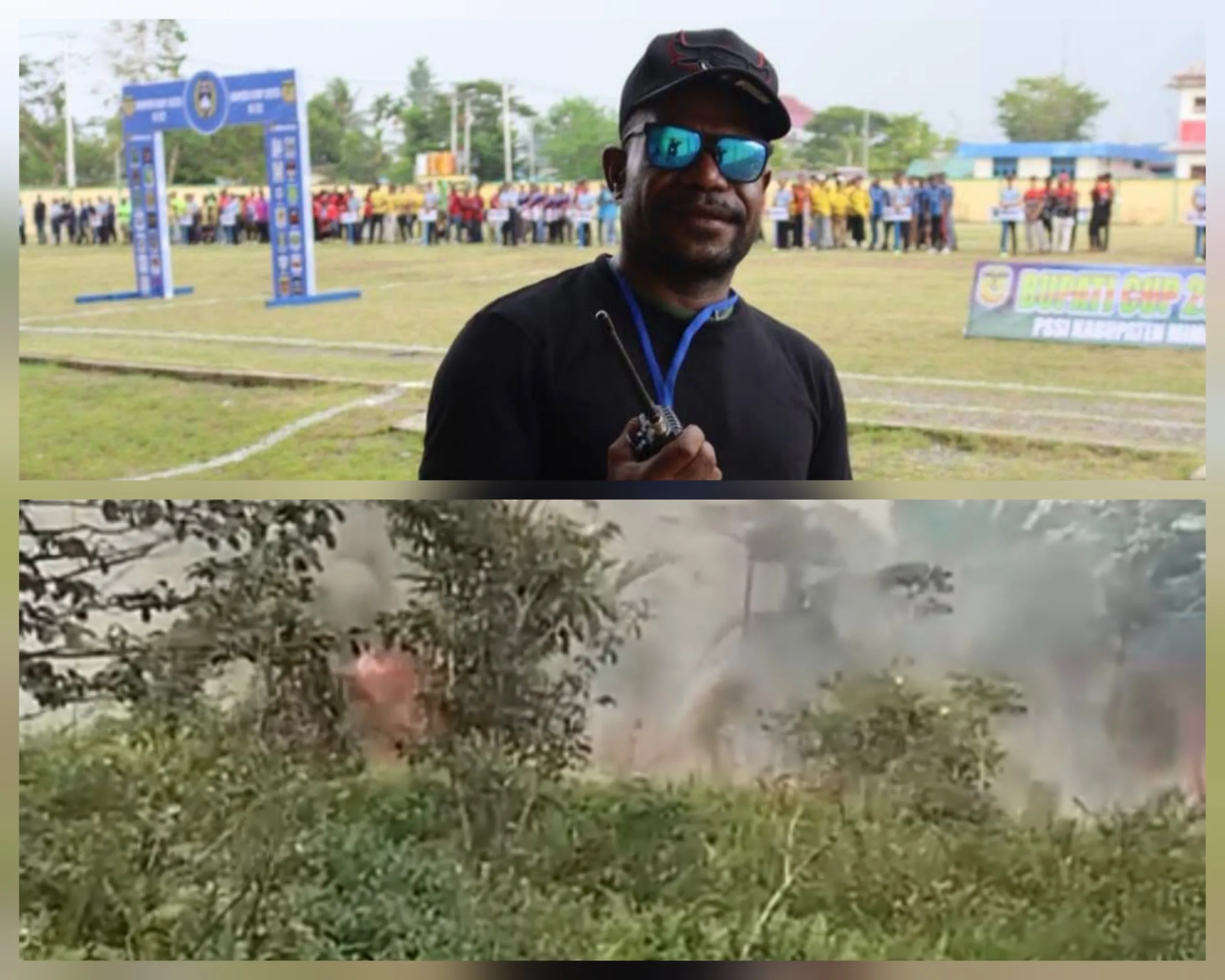 Video Lahan Terbakar Jalur 10 Bikin Geger, Ternyata Warga Sedang Bersihkan Kebun
