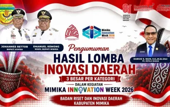 Mimika Innovation Week 2026 Memanas! Puluhan Inovator Berebut Gelar Terbaik, BRIDA Umumkan Tiga Besar Tiap Kategori