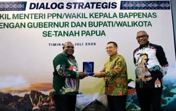 Bupati Mimika Hadiri Pertemuan Bersama Wamen PPN/Bappenas Bahas Percepatan Pembangunan Tanah Papua