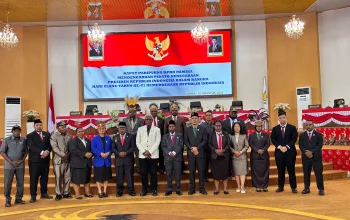 DPRK Mimika Gelar Paripurna Pidato Kenegaraan, Primus: Kemerdekaan Harus Bebaskan Rakyat dari Kemiskinan dan Ketidakadilan
