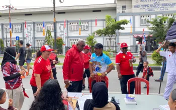 Semangat Kemerdekaan, GAMKI Mimika Kumpulkan 22 Kantong Darah untuk Bantu Selamatkan Nyawa