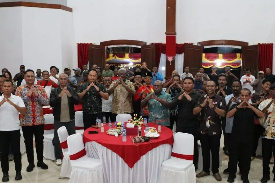 Jelang HUT ke-81 RI, Bupati Mimika Ajak Tokoh Masyarakat Perkuat Persatuan dan Jaga Kondusivitas