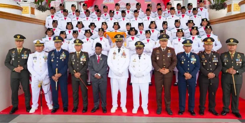 HUT RI ke-81 di Mimika: Bupati Rettob Serukan “Perjuangan Zaman Sekarang Adalah Membangun”