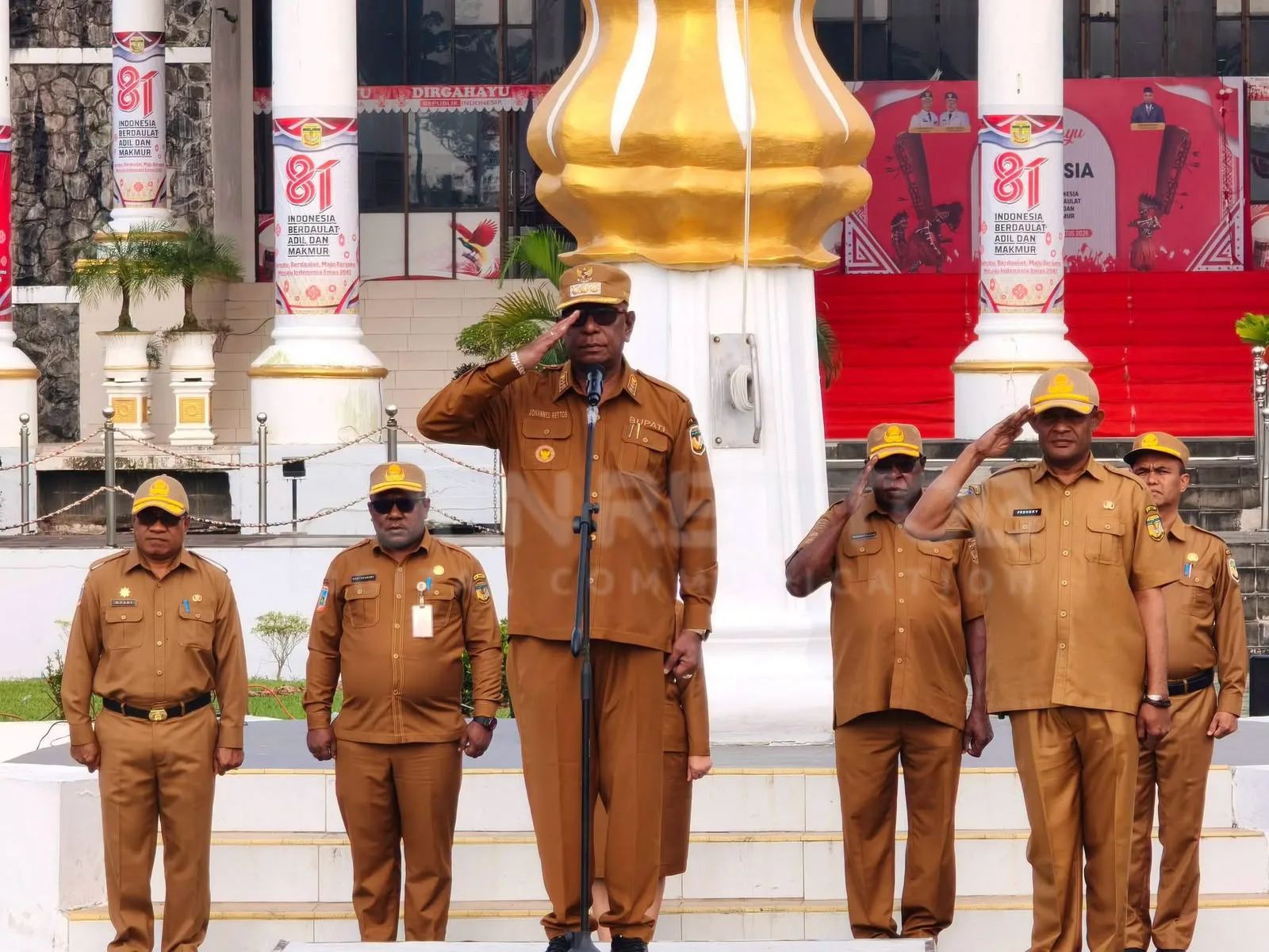 BUPATI JOHANNES RETTOB KELUARKAN SERUAN TEGAS: JAGA AIR, CEGAH KEBAKARAN, LAYANI MASYARAKAT!