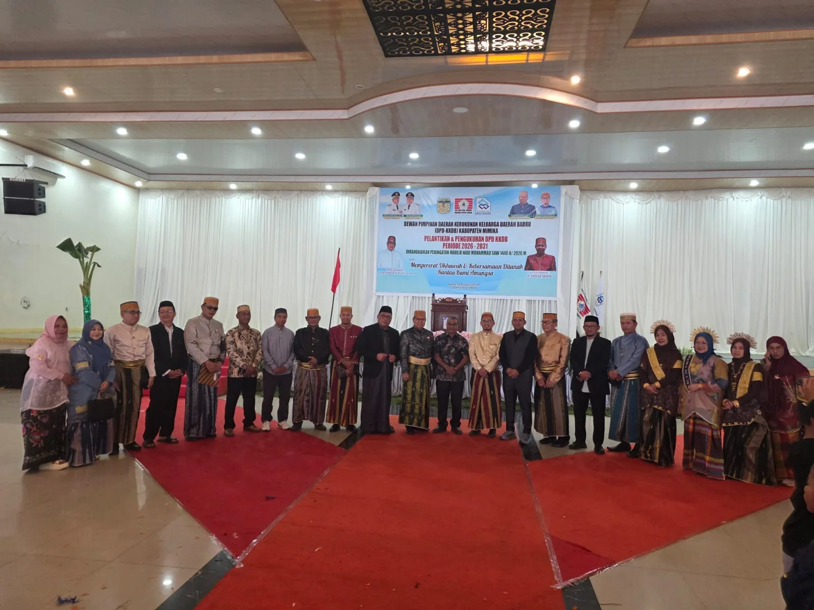 KKDB Mimika Resmi Dilantik, H. Iwan Anwar Dorong Pilar KKSS Aktif Bersatu dan Hadir Selesaikan Persoalan Warga