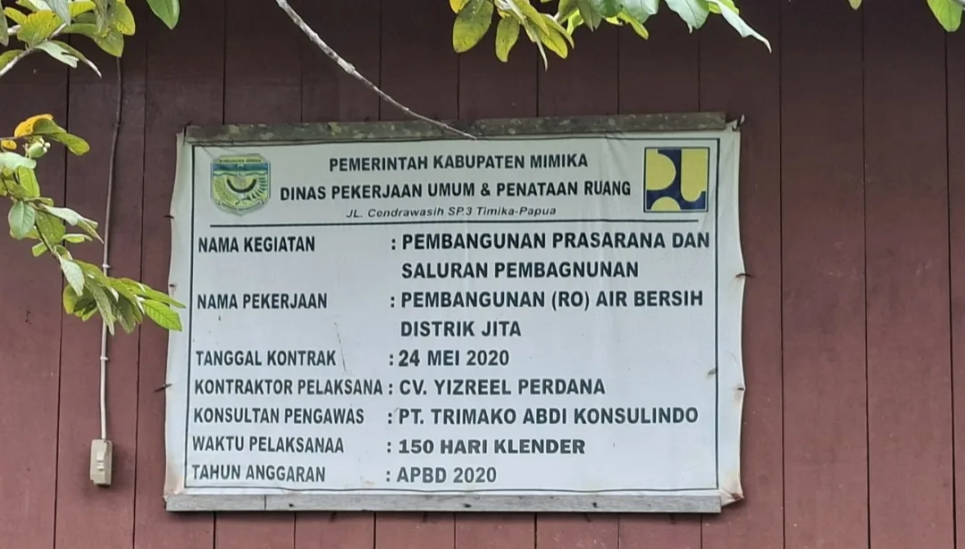 MERAH PUTIH BERKIBAR, AIR BERSIH MASIH MENGERING: Lima Tahun Proyek Rp2,4 Miliar di Jita, APH Ditantang Buka Terang