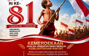 Dari Timika untuk Indonesia, Semangat Nasionalisme dan Persatuan di HUT ke-81 RI