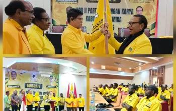 Sentuhan Kepemimpinan Perempuan di Panggung Politik Mimika: Trifena Tinal Aklamasi Pimpin DPD Golkar