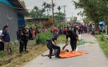 Geger Pagi di SP 2, Pria 30 Tahun Ditemukan Tak Bernyawa, Polisi Temukan Linggis dan Pisau
