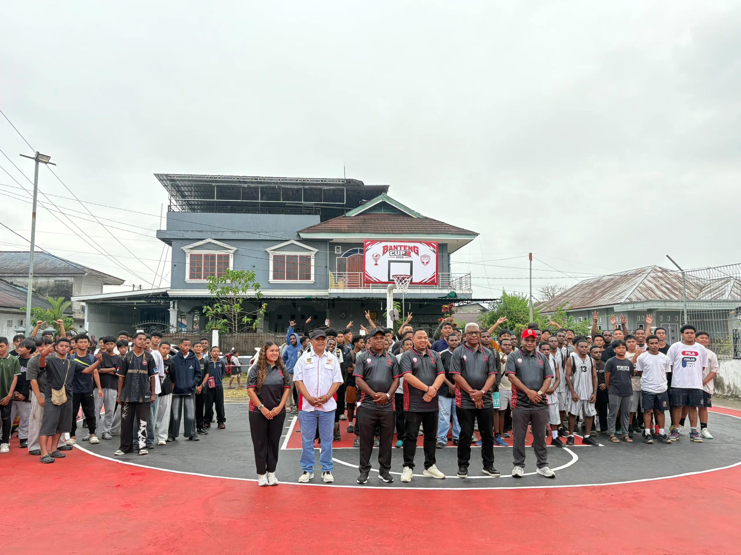 Talenta Muda Mimika Unjuk Gigi! Turnamen Basket BANTENG CUP II 2026 Resmi Bergulir