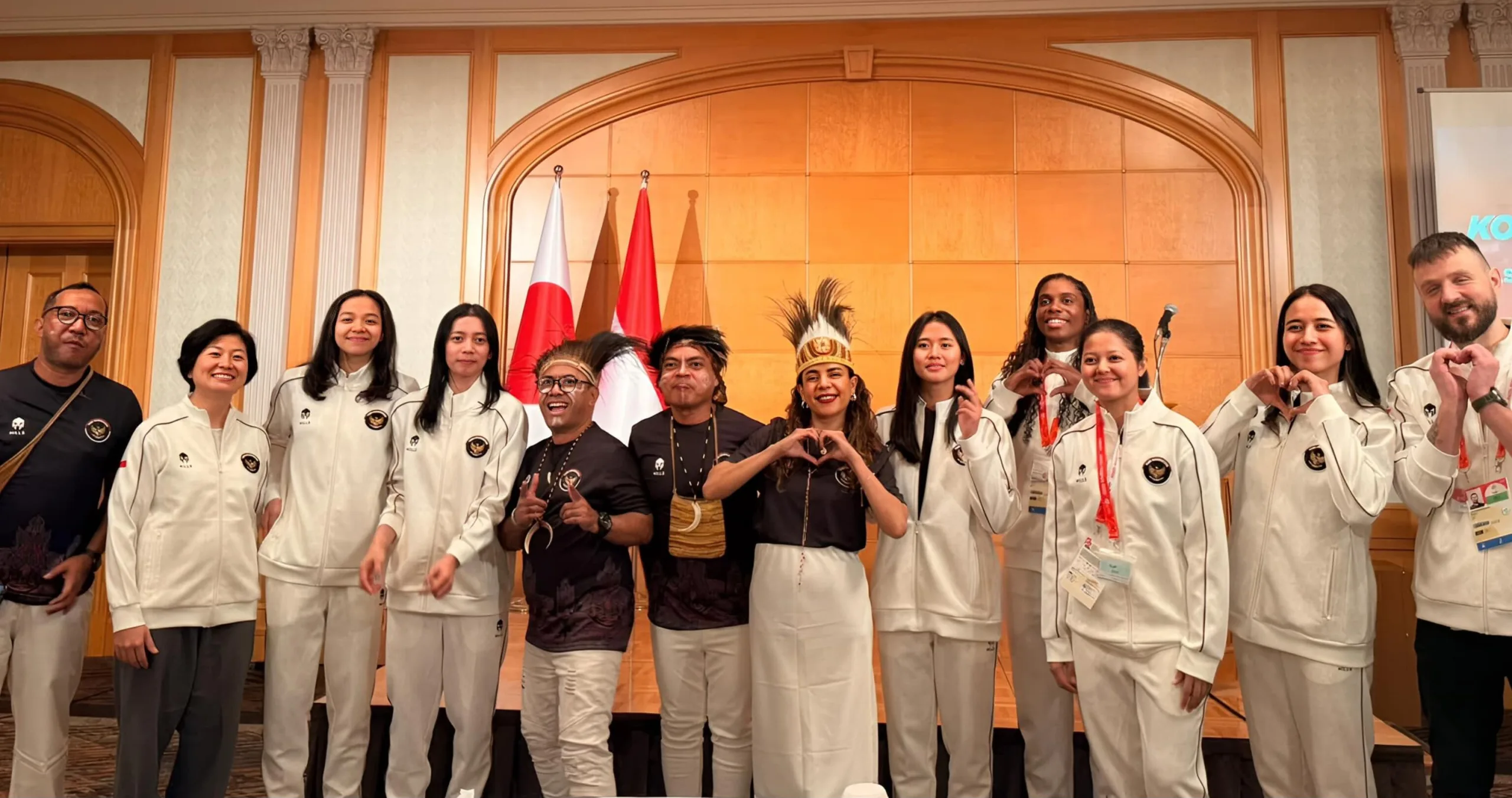 Dari Papua untuk Indonesia: Aksi Nowela, Bona Pascal, Nobo, dan Boii Semarakkan Rumah Indonesia di Jepang
