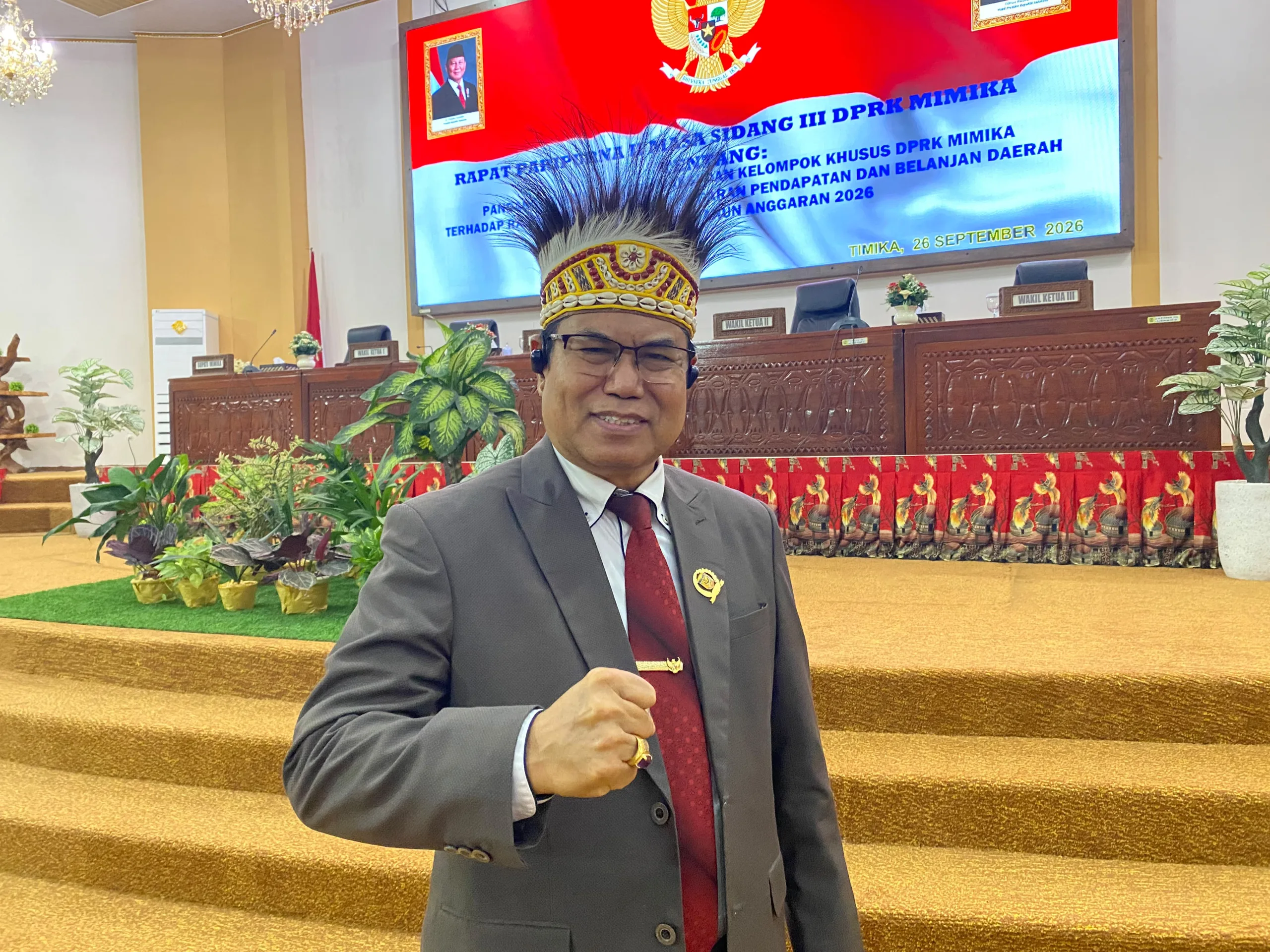 Fokus Pelayanan Dasar dan OAP, Golkar Minta APBD Perubahan Mimika 2026 Berpihak pada Kebutuhan Nyata Masyarakat