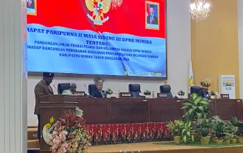 Kelompok Khusus DPRK Mimika Soroti Serapan APBD, Dana Otsus dan Dominasi Belanja Birokrasi