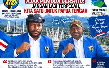 KNPI Harmoni Papua Tengah Ajak Pemuda Bersatu: Jangan Lagi Terpecah, Kita Satu untuk Papua Tengah