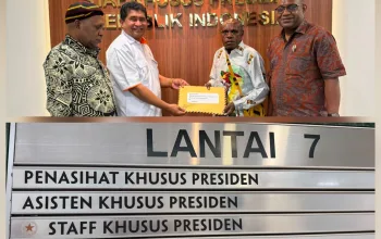 Pastikan Ada Tindak Lanjut, Pansus Moker DPRK Mimika Serahkan Dokumen Resmi ke Penasihat Khusus Presiden