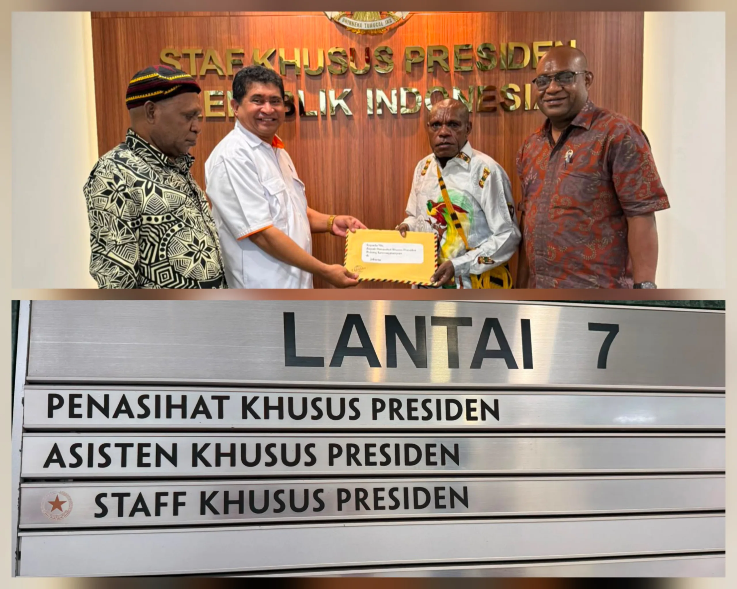 Pastikan Ada Tindak Lanjut, Pansus Moker DPRK Mimika Serahkan Dokumen Resmi ke Penasihat Khusus Presiden