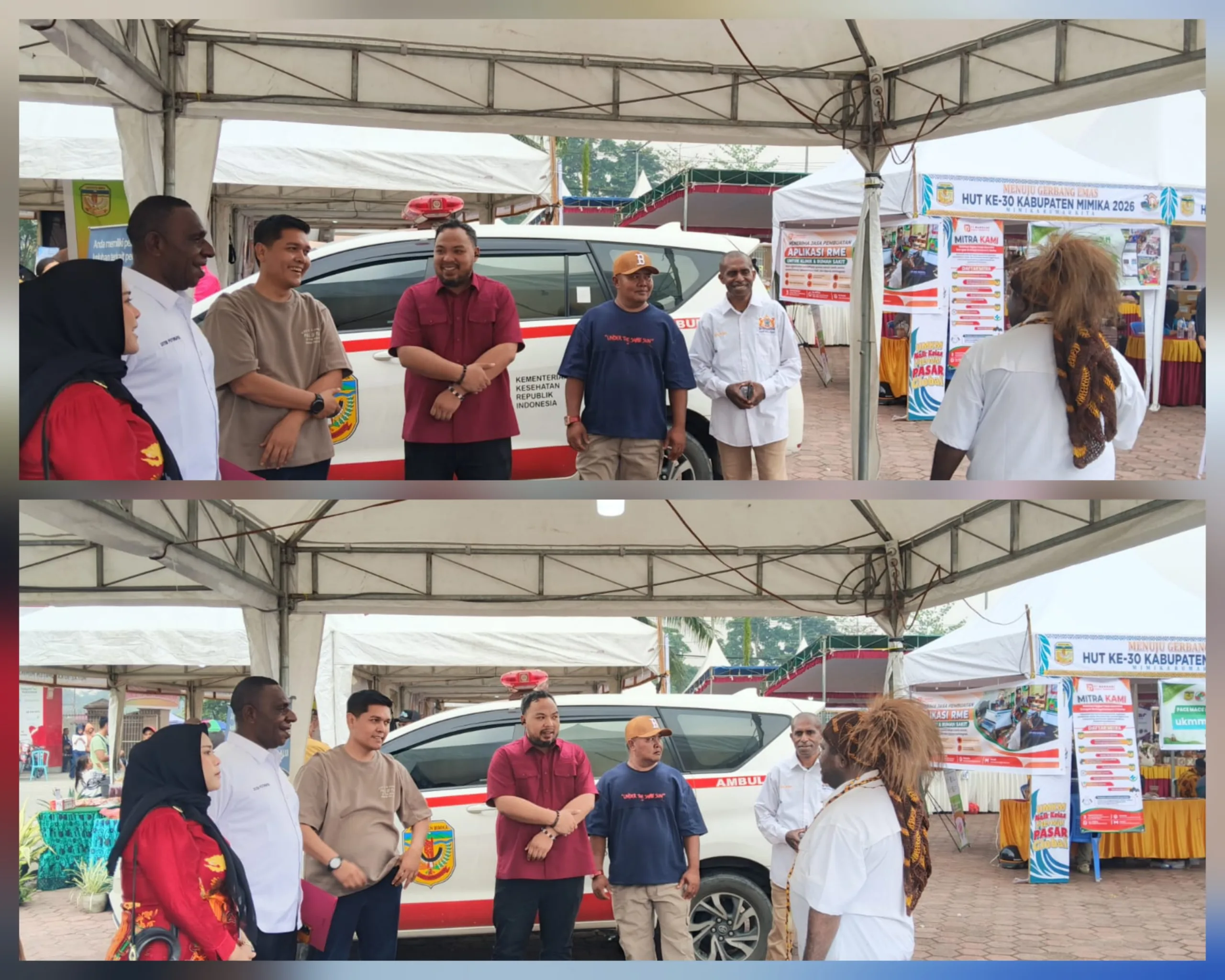 HUT Mimika ke-30, Adrian Minta Festival UMKM Jangan Jalan Sendiri-Sendiri