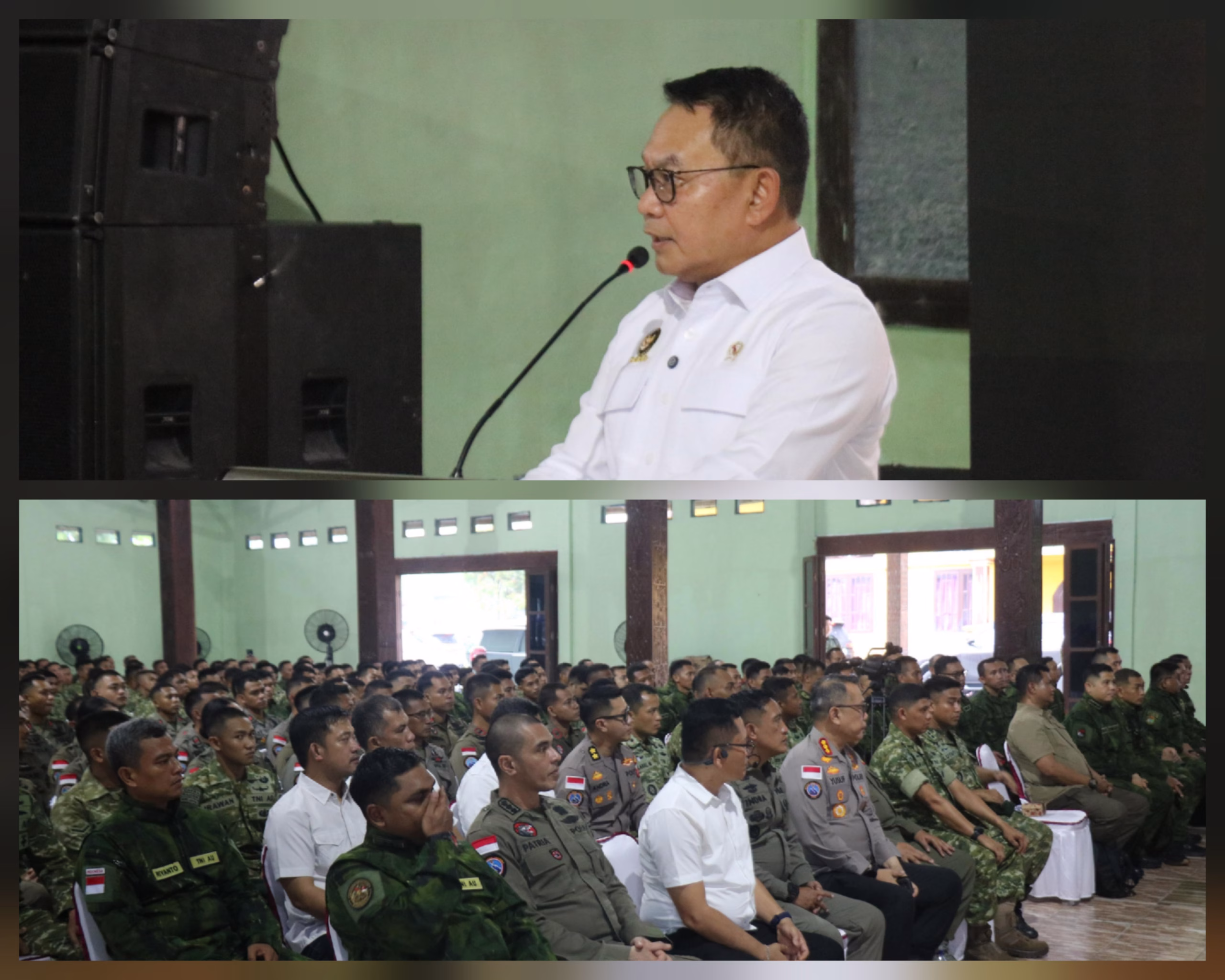 Kunjungi Timika, Menko Polkam Dudung Tekankan Keselamatan Personel dan Pendekatan Humanis di Papua