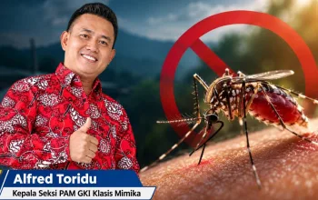 Malaria Masih Tinggi, PAM GKI Mimika Ajak Anak Muda Baku Gandeng Jaga Lingkungan