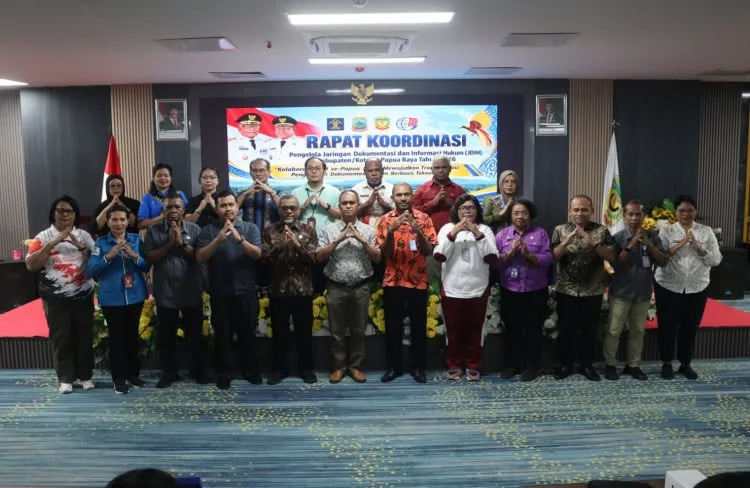 Pemkab Mimika Kumpulkan Pengelola JDIH se-Papua Raya, Dorong Layanan Hukum Berbasis Digital