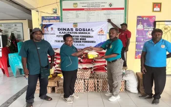Dana Otsus 2026 Mengalir ke Warga Wania, 480 Paket Bahan Pokok Disalurkan