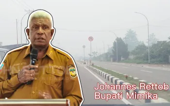 Kabut Asap Tak Sehat, Bupati Mimika Siapkan Peliburan Sekolah dan Pembelajaran Daring