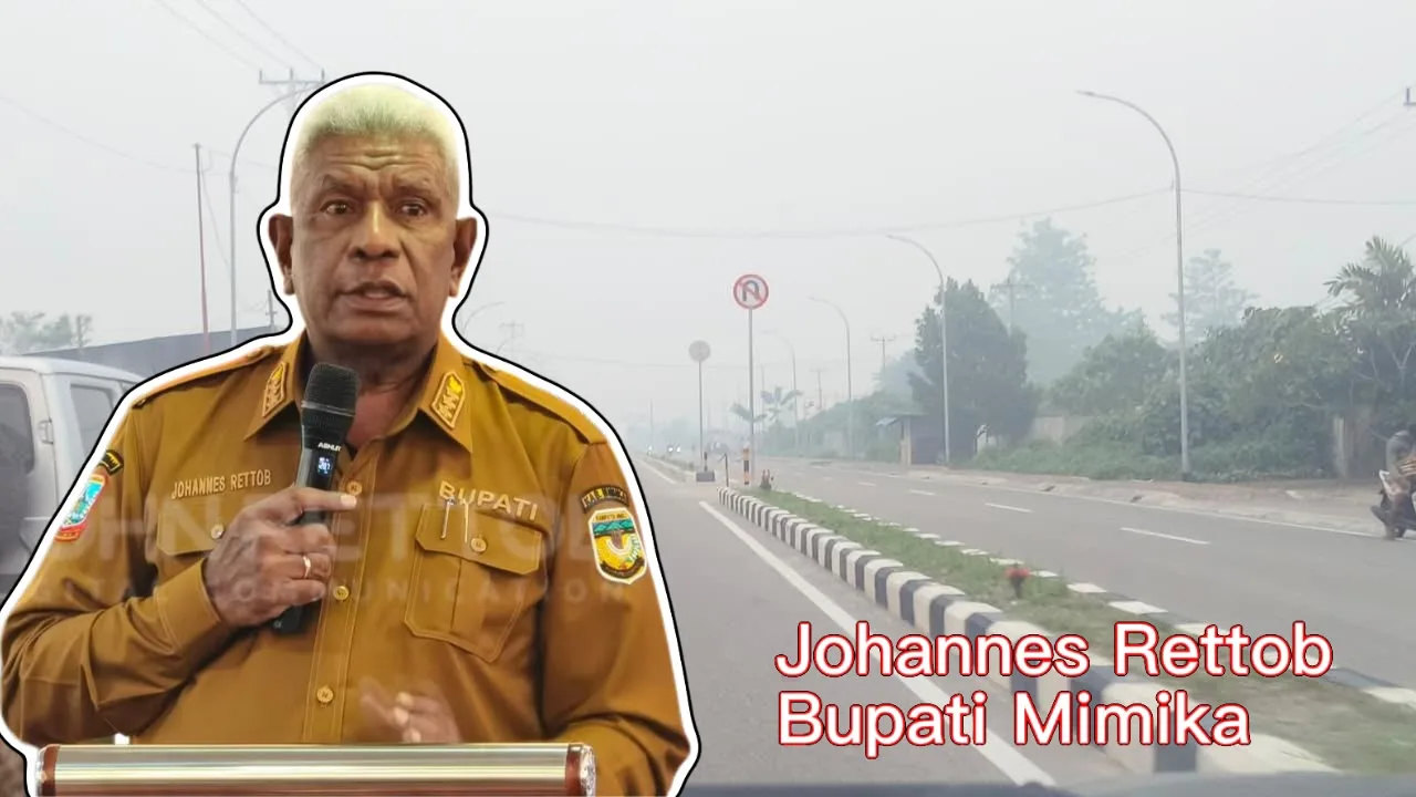 Kabut Asap Tak Sehat, Bupati Mimika Siapkan Peliburan Sekolah dan Pembelajaran Daring